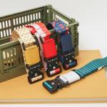 Adjustable Cincha Travel Belt for Luggage - Navy