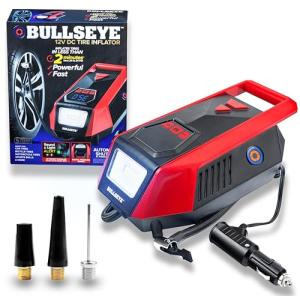 Bullseye 12V Tire Inflator with Auto Shut-Off