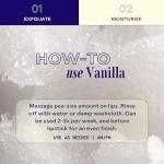 Vanilla Lip Exfoliator – Vegan Scrub & Moisturizer