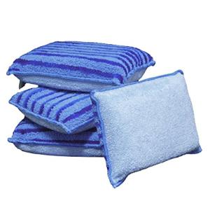 Dual-Sided Magic Microfiber Cleaning Sponge Pack (8)