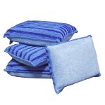 Dual-Sided Magic Microfiber Cleaning Sponge Pack (8)