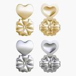 Adjustable Hypoallergenic Earring Lifters - 2 Pairs