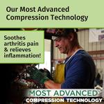 Hempvana Arthritis Relief Gloves with Compression Support