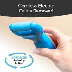 Cordless Motorized Callus Remover w/ LED Light