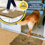 Muddy Mat® 2-Piece Beige Absorbent Door Mat
