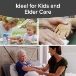 Rinse-Free Bathing Sponge Wipes for Easy Cleaning