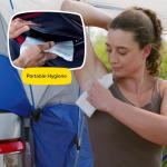 Rinse-Free Bathing Sponge Wipes for Easy Cleaning