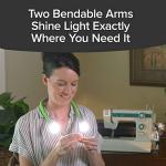 Alien Lizard Neck Light - Bendable Book Light