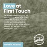 CordaRoy's Convertible Chenille Bean Bag Chair - Moss