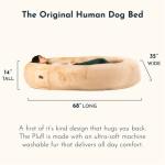 Cozy Plush Human Dog Bed - As Seen on TV