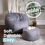 CordaRoy's Convertible Chenille Bean Bag Chair - Moss