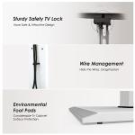 Swivel Floor TV Stand for 50-85 Inch TVs