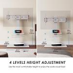 Swivel Floor TV Stand for 50-85 Inch TVs