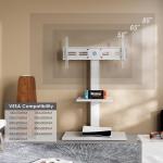 Swivel Floor TV Stand for 50-85 Inch TVs