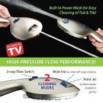 High Pressure 8-Setting Handheld Shower Head