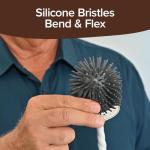 Motorized Toilet Brush with 360° Cleaning Action