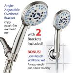 High Pressure 8-Setting Handheld Shower Head