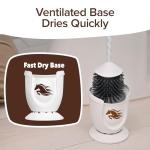 Motorized Toilet Brush with 360° Cleaning Action