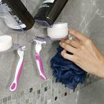 ShowerGem Easy Clean Shower Caddy Set - 2 Pack