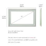 Smart LED TV Mirror for Bathroom & Kitchen