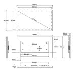 Soulaca 32" Waterproof 4K Smart Mirror TV