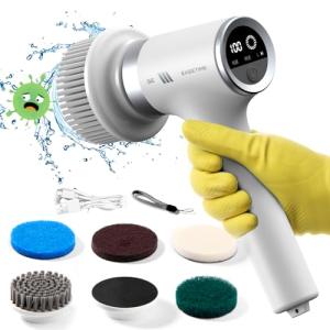 Electric Spin Scrubber with 5 Heads