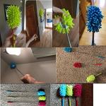 3-Pack Telescoping Microfiber Washable Dusting Set