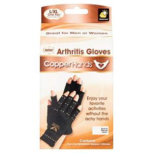 Copper Hands Arthritis Relief Compression Gloves