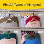 Ruby Space Triangles Closet Hanger Hooks - 18 Pack