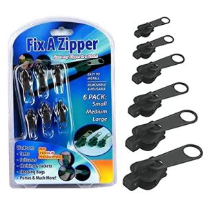 Black Fix-A-Zipper Repair Kit