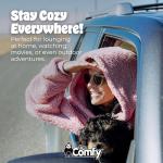 Cozy Reversible Teddy Bear Wearable Blanket