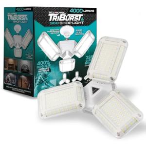 360° LED Shoplight with Adjustable Brightness Modes