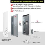 Unlimited HD TV Antenna – Amplified 200 Mile Range