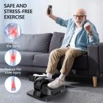 Electric Under Desk Elliptical Leg Exerciser for Seniors
