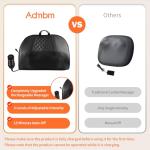 Cordless Rechargeable Deep Tissue Neck Massager with Heat