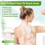 3-in-1 Long Handle Lotion Applicator & Back Brush