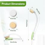 3-in-1 Long Handle Lotion Applicator & Back Brush