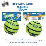 Wobble Wag Giggle Ball - Fun Interactive Dog Toy