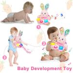 Musical Bunny Stuffed Toy for Infant Learning