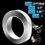 Traceless Double-Sided Tape - 10FT Multipurpose Use