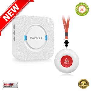 Wireless Caregiver Pager with 500+ Feet Range