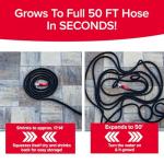 Pocket Hose Silver Bullet 50FT Expandable Garden Hose