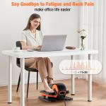 Compact Under Desk Elliptical Machine with Remote