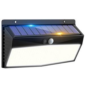 LED Solar Motion Sensor Lights for Outdoor Safety