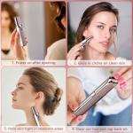 Painless Facial Hair Remover for Women - Rose Gold