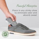 Charcoal Shoe Deodorizer Inserts - Odor Eliminating Bags