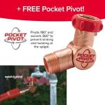 100FT Pocket Hose Copper Head - Expandable & Strong