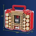 Battery Daddy Organizer Case with Tester - Holds 150