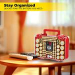 Battery Daddy Organizer Case with Tester - Holds 150