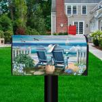 Nautical Summer Magnetic Mailbox Cover Set
